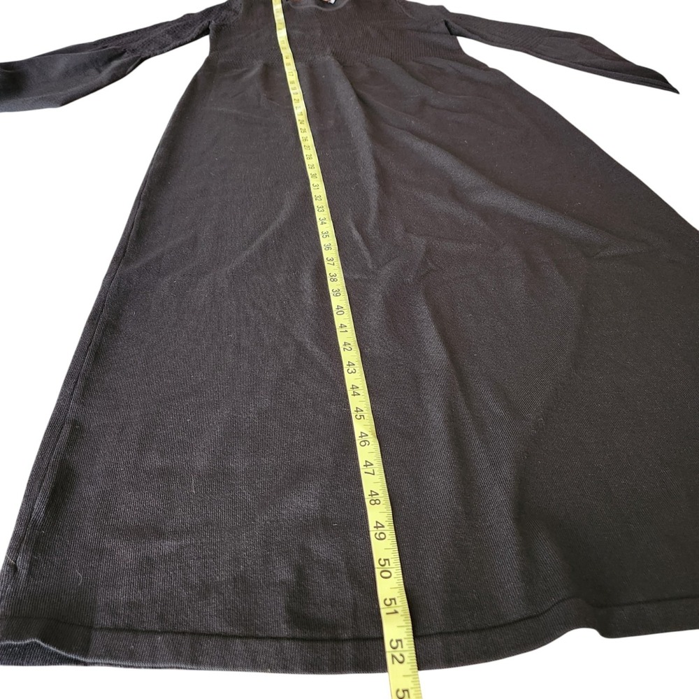 Tuckernuck Pomander Place Lennox Double Knit Maxi Dress Size Large Black - Picture 10 of 12